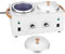 Double chauffe-cire professionnel chauffage électrique double équipement de peau du visage chaud SPA ensemble de température réglable
