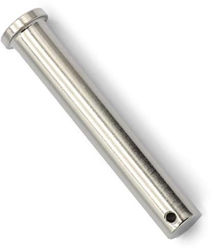 DIOS24 10 Stück Steckbolzen 4 x 20 mm (Größe und Menge wählbar) - Edelstahl V4A - Splintbolzen Sicherungsbolzen Stecksplint