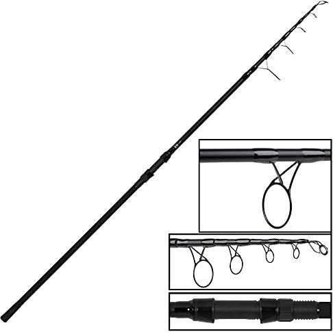 FOX 12ft EOS Pro Tele Rod 3,5lb - Teleskop Karpfenrute zum Karpfenfischen, Teleskoprute für Karpfenmontagen, Angelrute zum Grundangeln