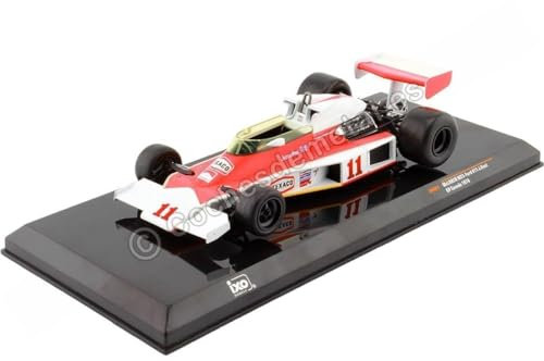 MODELLINO IN SCALA COMPATIBILE CON MCLAREN M23-FORD N.11 GP CANADA 1976HUNT 1:24 IXO MODEL 24F001