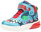 Geox J GRAYJAY Boy Sneaker, LT Blue/RED, 24 EU