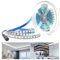 Arotelicht LED Streifen LED Strip 24V 5M Kaltweiß 6000K LED Band Leiste Streifen SMD2835 600LEDs Lichterkette Stripe Lichtleiste TV Innen Deko Lichter für Küche Schlafzimmer IP20 nicht wasserdicht