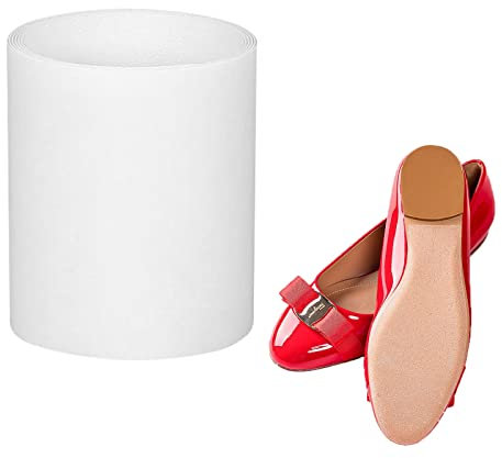 1 Band Anti-Rutsch Pads für Schuhe-Selbsklebende Sohlenabdeckung Anti-Rutsch Pads für Schuhe Rutschfeste Sohlenschutz Aufkleber für Outdoor-Schuhe und High Heels Kissen Sohlenprotektoren
