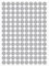sourcing map 1 Feuille/140pcs Vis Trou Couvercle Autocollants, 12mm Dia PVC Autocollant Adhésif Couvertures Bouchons Anti-poussière pour Bois Mobilier Armoire Etagère Armoire, Gris