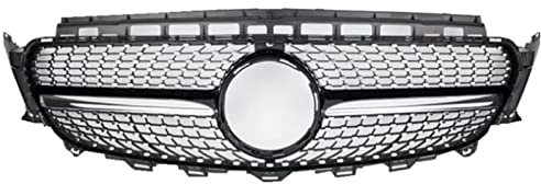 SKINII Front Kühlergrille Grill Für Mercedes Für Benz W213 E-Klasse E250 E200 E400 2016-2018 Frontgrill Diamond Style Car Upper Bumper Hood Mesh Grid Auto Front Gril