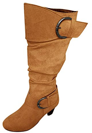 Stivali Donna Invernali Stivaletto Invernale Nero Donna con Tacco Stivaletti Pelle Stivaletti Donna Pelle Scamosciata Stivali Texani Donna Stivaletti Bassi Donna Estivo Stivali