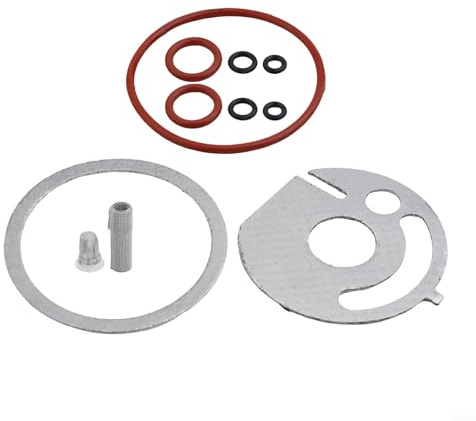 Glühkerzen-Dichtungsset, Dichtungsfilter-Sieb-Set, kompatibel mit Eberspacher Hydronic Enhance Heizungsdichtungsring, Dichtung, Filtersieb-Set