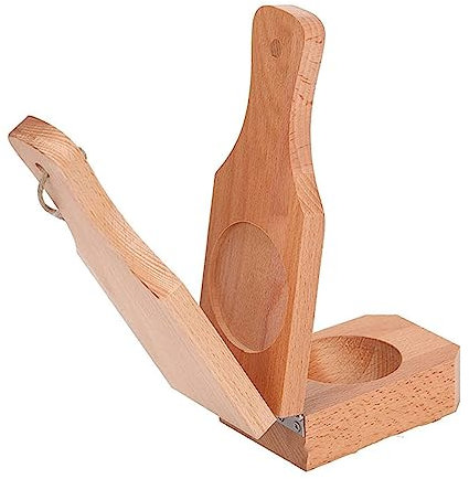 Bananen-Zerkleinerer aus Holz, für hausgemachte gebratene Kochbananen, Chips und Tassen, Crispys Tostones Maker für den Heimgebrauch