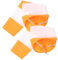 BAZEITFLOW Lot De 2 Girouettes Imperméables Décoratives en Tissu Oxford Orange