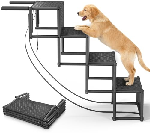 Escalera plegable para perros grandes