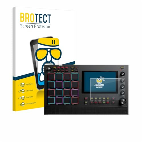 BROTECT Schutzglas für Akai MPC Live III | Entspiegelnder Displayschutz Made in Germany Schutzfolie Glas Matt Anti-Reflex Kratzfest 9H Anti-Fingerprint Einfache Montage