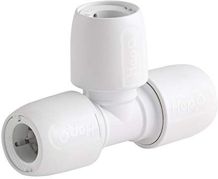 10 x Wavin Hep2O 15mm equal tees. Pushfit