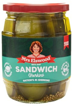 Mrs Elswood Süßen Gurken -Sandwich -Scheiben (540 G)