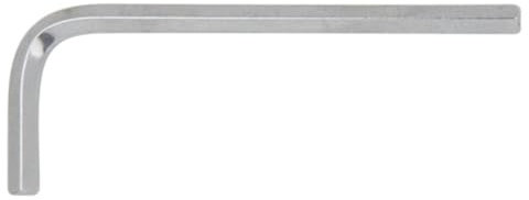 KS Tools 964.0304 EDELSTAHL Innen6kant-Winkelstiftschlüssel, kurz, 4,0mm