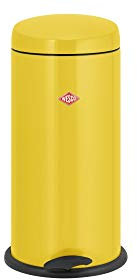 Wesco Tretabfallsammler Capboy Maxi 22 Liter lemonyellow, 30 x 30 x 64 cm