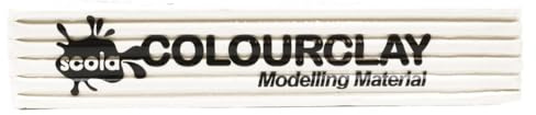 Scola 1010343 Modelliermasse, weiß