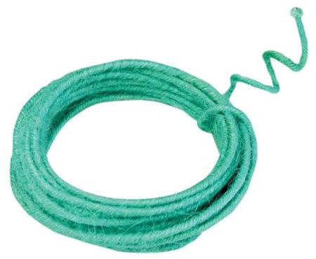 MegaCrea DIY Cordon de Jute armée Vert d'eau 0,2 cm x 3 m