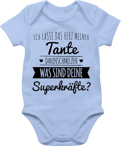 Shirtracer - Baby Body Kurzarm - Tante Herz dahinschmelzen