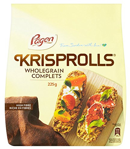 Pagen Cracker Wheat Krisprolls 225g x 12