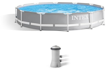 Intex 10ft X 30in Prism Frame Pool Set with Filter Pump