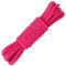 Jamron 4mm di Larghezza Poliestere Rotondo Lacci delle Scarpe per Scarpe da Ginnastica Stivali Scarpe da Sera P17 Fucsia 150 CM