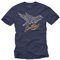 MAKAYA Mechaniker T-Shirt Herren - Zündkerze Good Times - Blau Geschenke für Autofans Größe XXL