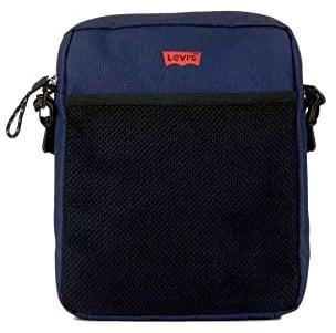 Levi's Dual Strap North-South Crossbody, Herren, Einheitsgröße, Marineblau, Einheitsgröße