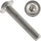 OPIOL QUALITY® Linsenkopfschrauben mit Flansch und Innensechsrund (ISR) ISO 7380 M6x10 mm aus Edelstahl A2 V2A (25 Stück) Flachkopfschrauben Linsenkopf Flanschschrauben Torx