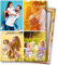 Kunstlab Fotocollage. Deine 4 Fotos auf Leinwand 30x40 cm Hochformat. Echtholz Keilrahmen. Personalisierbar. Fotogeschenk selbst gestalten. Sofort hochladen.