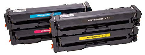 ABC Kompatibles Set 4X Toner für Canon 055 055H I-Sensys LBP660 LBP663cdw LBP664cx MF740 MF742cdw MF744cdw MF746cx