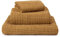 URBANARA Badetuch Mikawa 100x140 cm - 100% Baumwolle in Waffelpiqué - Duschtuch Handtuch Gästehandtuch Strandtuch - Ocker
