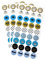 Oblique Unique® Congrats Grad Sticker Abschluss Deko Aufkleber 108 Stück für Schule Graduierung Abschlussfeier Feier Party Geschenk Dekoration