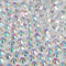 1000pcs 4mm Flat Back Non-Stick Rhinestone Crystal Diamantes Nail Art & Craft Scrapbooking Embellishments 90 Available Colours (4mm, AB Transparent Clear #A18)