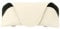 KEVANCHO Magnetic Sunglass Holder for Car Visor Clip, Leather Car Glasses Holder, Visor Accessories Eyeglasses Holder Glasses Storage Case (02-Beige)
