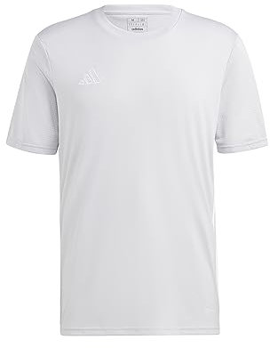 adidas Men's TABELA 23 Jersey, Team Light Grey/White, L