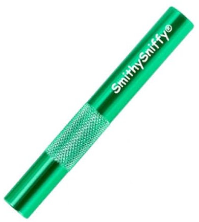 SmithySniffy Metal Reusable Drinking Shot Straw (Green) by Snorter