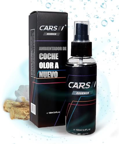 CARS ESSENCE Ambientador para Coche 100ml | Perfume para Vehículos | Tu Coche con Olor Fresco y Duradero | Neutraliza y Elimina los olores