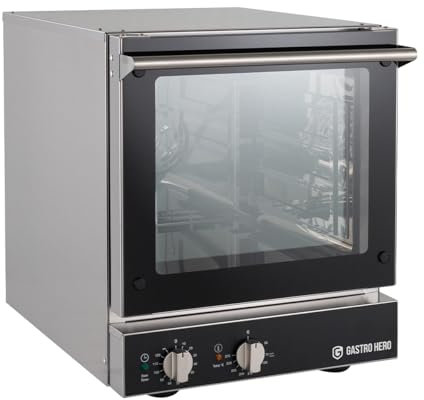 GastroHero Heißluftofen PROFI 4x GN 2/3 manuell Gastronomiebedarf
