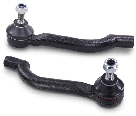 BESTPRICE 1x Spurstangenkopf vorne links, 1x Spurstangenkopf vorne rechts Kompatibel mit NISSAN QASHQAI/QASHQAI +2 I (J10, NJ10, JJ10E), X-TRAIL II (T31), RENAULT KOLEOS I (HY_)
