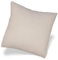 NOAH VERDE Zierkissen-Waffelpique mit Füllung: Beige, Kissen 45x45 100% Baumwolle Natur Dekokissen mit Füllung und Bezug, Sofakissen Outdoor Kissen, Couch Kissen Kuschelkissen Zierkissen & -hüllen