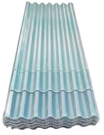 2mm FRP-Tageslichtplatten,Transparent Wellplatten,Metall Dachblech Wellblech Dachplatten,Schlagfestigkeit/Anti-UV Dach Platten,Stoßfeste Dachpaneele,1/3/4/6/9/11/13/16 Stk (0.9x1.6m/35x63in,11 Pcs)