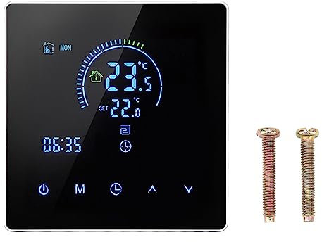 Temperaturregler 5-60 ℃ Wasserheizungs-Temperaturregler-Thermostat 3500 W Smart LCD Digital Remote APP Control Thermostat für Tuya AC90V-240V (Normaler Typ)