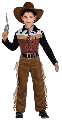 Boland Cowboy Austin Kostüm für Jungen | Braun