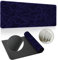 Treer Tapis de Souris XXL, Couleur Unie Tapis de Souris, Tapis de Souris Gamer avec Caoutchouc Base Antidérapante, Tapis Souris pour Gaming, Maisonet Bureau (Violet,1200x600mm)