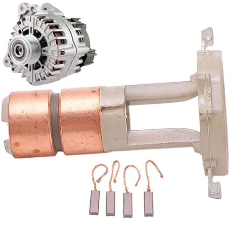 Lichtmaschine Schleifring Bürsten Set, Lichtmaschine Bürsten Kit | Lichtmaschinenbürsten Set | Anti-Reibung Lichtmaschine Umbausatz für Automobil, Fahrzeugwartung