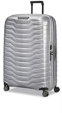 Samsonite Silver Hardside Spinner Suitcase with Spinner Wheels & TSA Lock