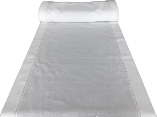 CATTANI TESSUTI Tissu au Mètre, pour Rideau, Brise-bise, vitrage Droit, Voilages, Panneau Japonais, Stores Romains Largeur de 30 à 120 cm - 62 cm