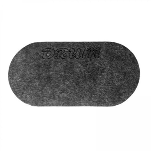 EHJRE 4x Bass Drum Sticker Drum Kick Pad für Drum Player