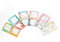 HIYQIN 12PCS Photo Border Stickers Compatible with Fujifilm Instax Square SQ Film, Pictures Decorative Stickers for Instax Square SQ1/6/10/20/40 Instant Camera Film - Rainbow Series