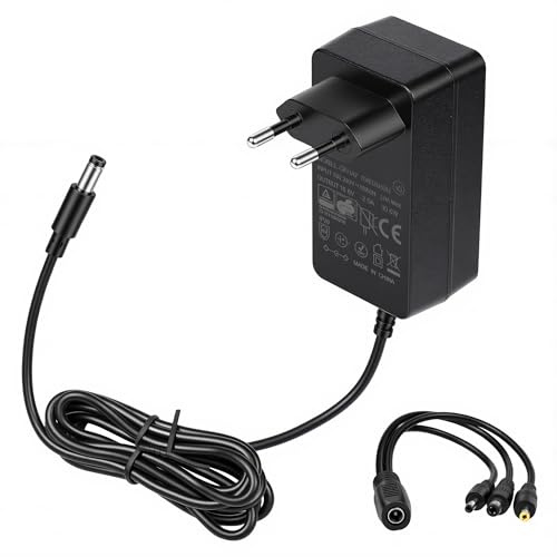 16.8V 2A 1A Netzteil AC DC Netzadapter Ladegerät für Lithium-Ionen-Akkus | Multifunktions-Li-Ionen-Ladegeräts Steckernetzteil Li-ion Charger Power Supply EU Stecker Universal Ladekabel 33.6W